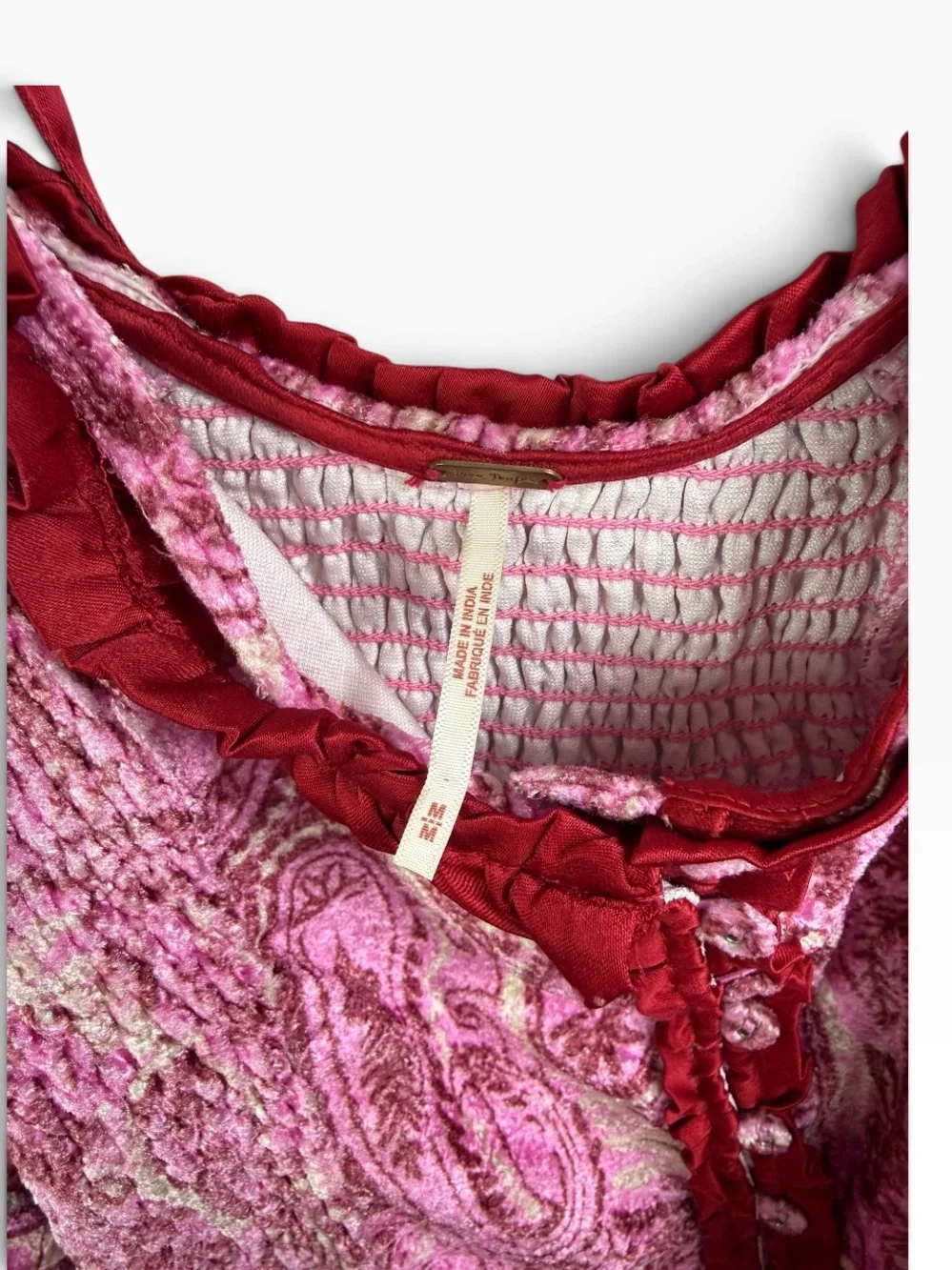 Free People cropped peasant